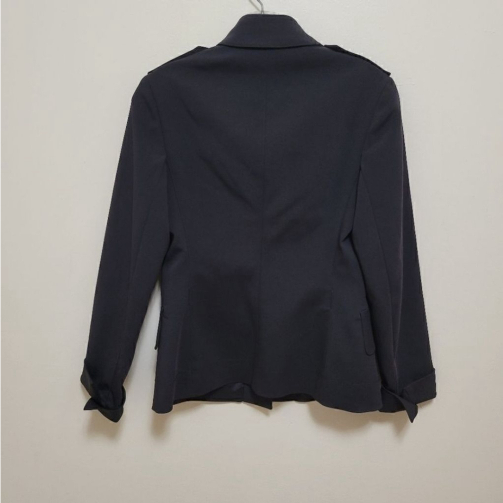 PRADA Women's Black Blazer Jacket Size 6 - Picture 5 of 7